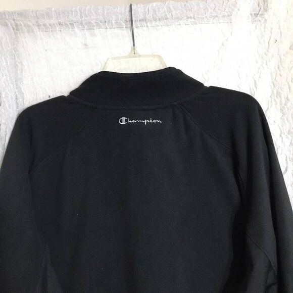 Champion Black Men's Half-Zip Sweater Size 2XL - Picture 5 of 8